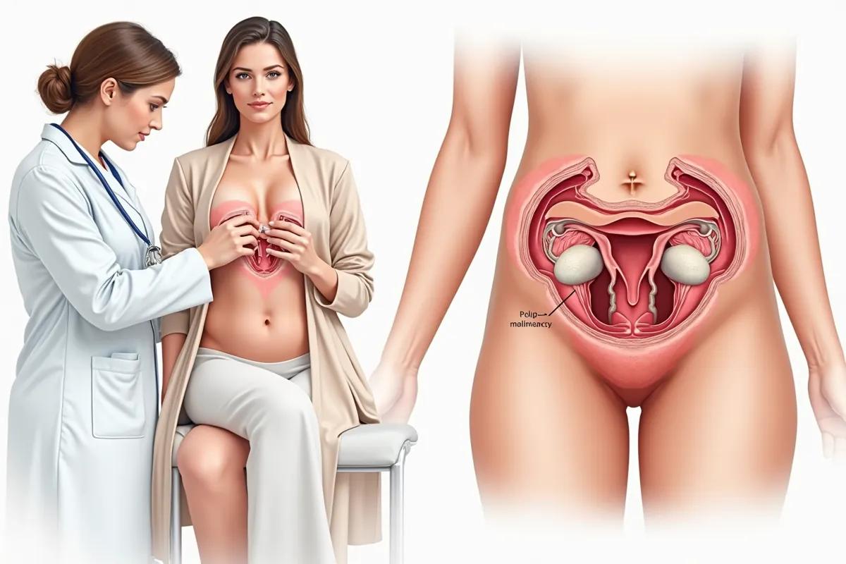 Kiedy polip macicy jest złośliwy? Objawy i ryzyko nowotworu